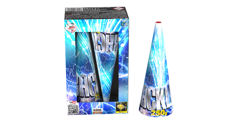 Silver crackling Vulkaan 250g